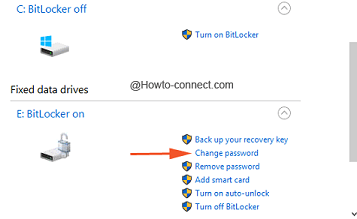 How to Change Bitlocker Password in Windows 10