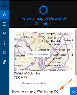 Map of District of Columbia