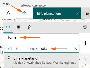 How to Find Best Route Using Cortana in Windows 10