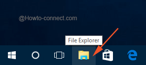 File Explorer symbol Taskbar