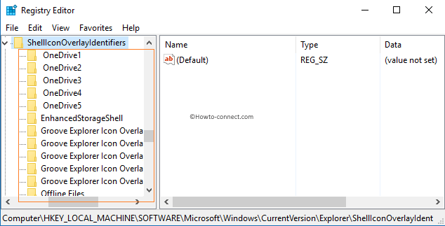 Sync overlay Icons Not Displaying In Explorer In Windows 10