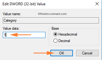 Change Public VPN to Private Value data VPN Category as 1