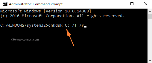 chkdsk command Windows 10