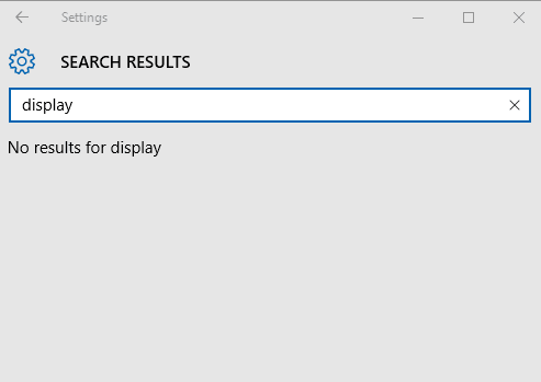Search Bar in Settings App Doesn't Work on Windows 10
