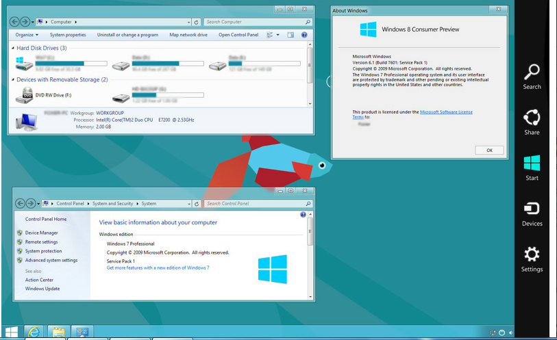 Windows 8 Theme for Windows 7