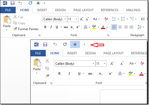 How To Enable Touch Screen Feature in Office 2013