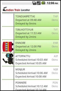 android running train status app-3