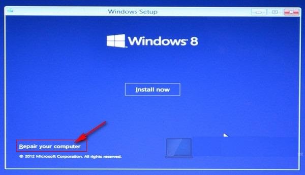 windows 8 repair