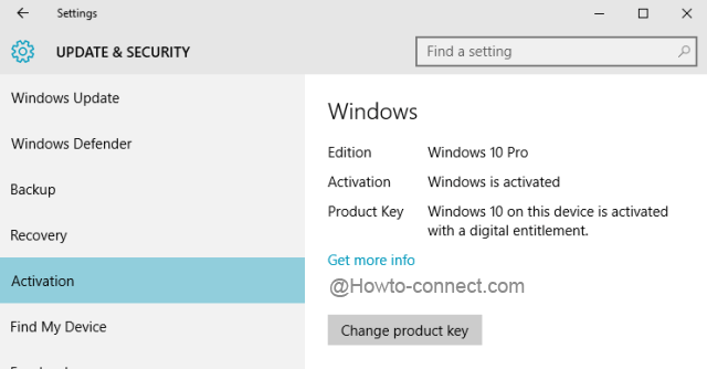 Easy Activation of Windows 10