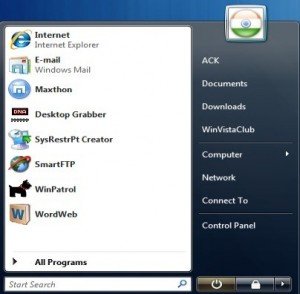 How to Add Desired Folders in Windows 7 Start Menu