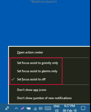 3 Ways to Change Focus Assist Mode in Windows 10 Image 14