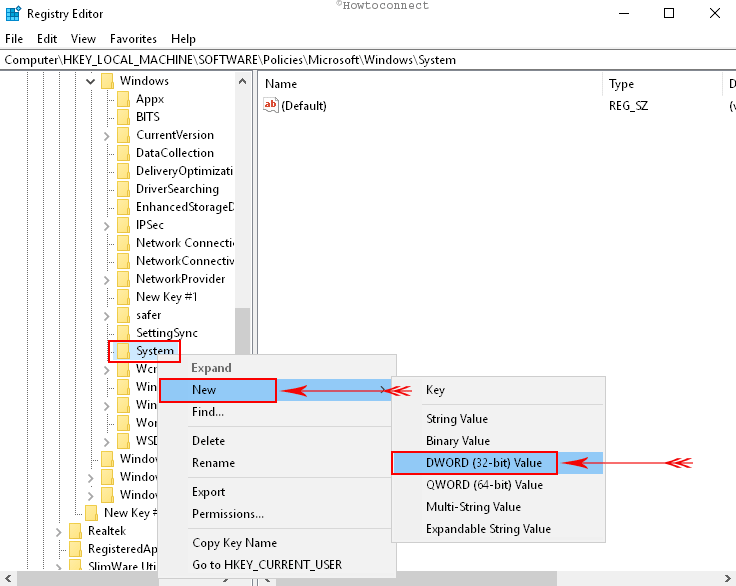 3 Ways to Disable Windows 10 Timeline image Registry key