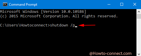 CMD Shutdown Command Windows 10
