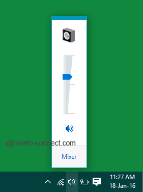 The Classic old Volume Controller in Windows 10
