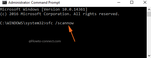 Elevated Command Prompt sfc checker