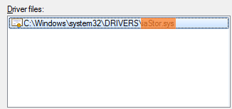 iaStor.sys driver details