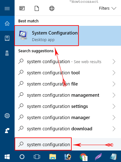 7 Ways to Open System Configuration in Windows 10 Pic 1