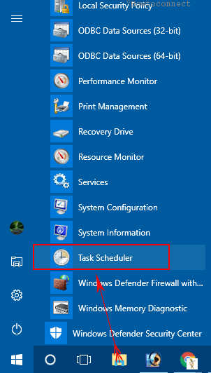 7 Ways to Open Task Scheduler in Windows 10 Via Start Menu Image 3