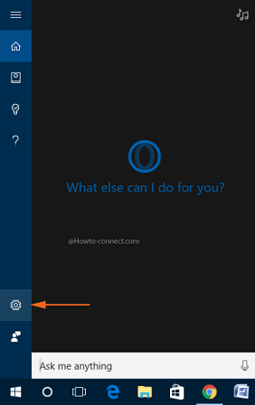 Cortana Settings icon