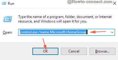 command to open homegroup on windows 10