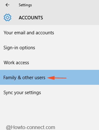 family & other users