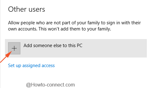 add someone else to this pc