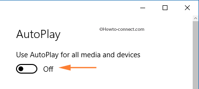Windows 10 Settings Turn Off AutoPlay