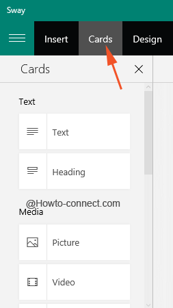Cards button in Sway