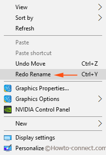 How to Undo and Redo Rename on Windows 10 
