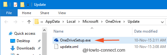 OneDrive Setup exe