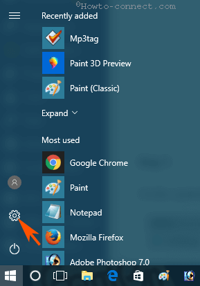 Accounts Settings in Windows 10 image 1