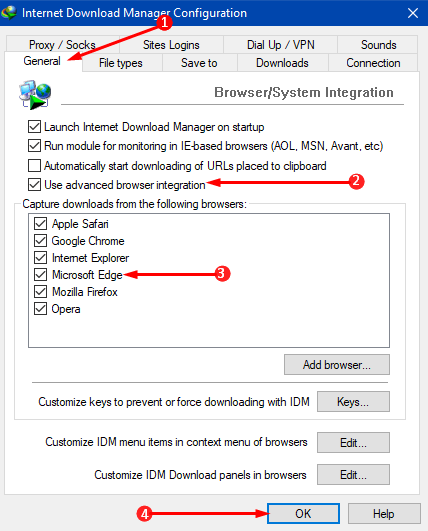 Add IDM Integration Module Extension to Microsoft Edge Photo 3