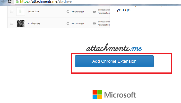 add skydrive chrome extension