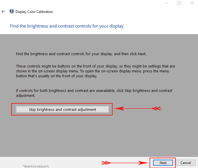 Adjust Brightness and Contrast on Windows 10 Desktop image 1
