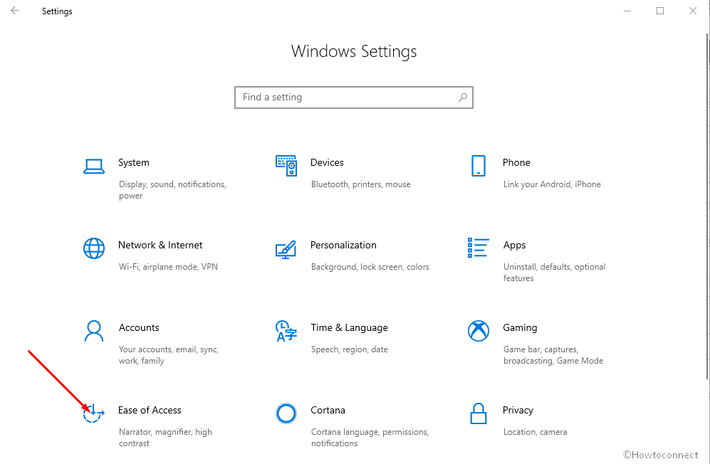 Adjust Brightness on Windows 10 Desktop from Ease of Access Settings 1