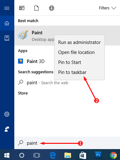 Always Run Taskbar Pinned Program as Administrator Windows 10 Pics 1