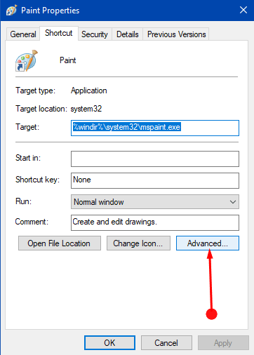 Always Run Taskbar Pinned Program as Administrator Windows 10 Pics 3