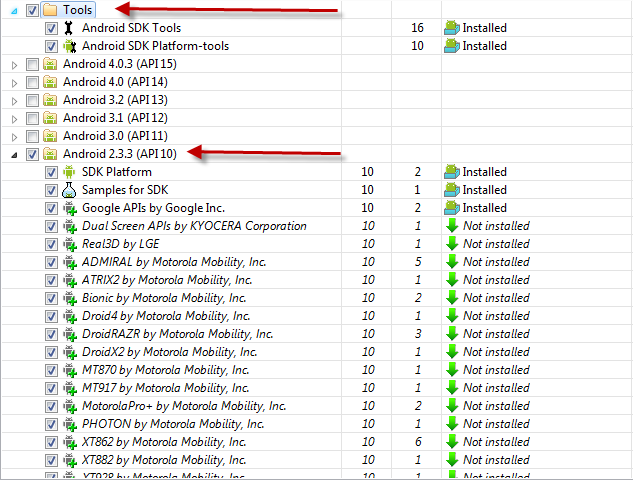 Android-SDK-Packages