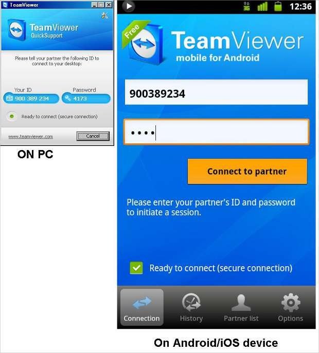 android team viewer app