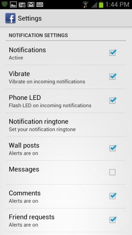 android notifications screen