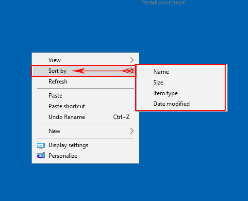 Arrange Files, folders in sequence image