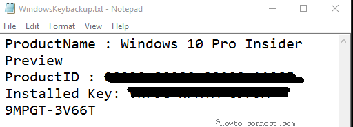 Backup Product Key of Windows 10, 8.1 and 8 pic 5