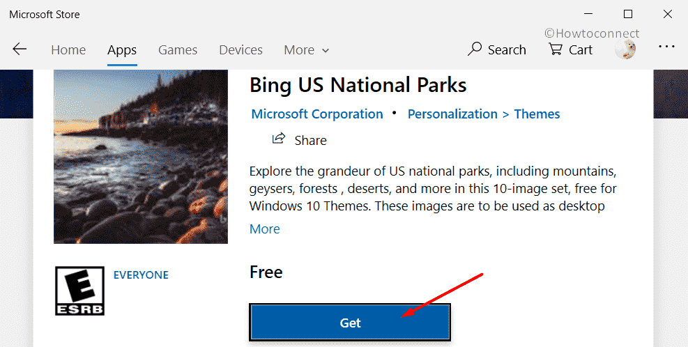 Bing US National Parks Windows 10 Theme Pic 1