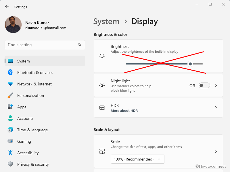 Brightness Control Windows 11 or 10 Not Working