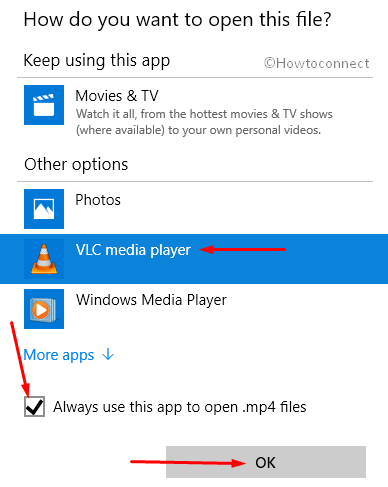 Cannot Save Default Apps or Programs Pic 2