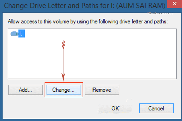 Change Drive and Letter Paths for windows 10
