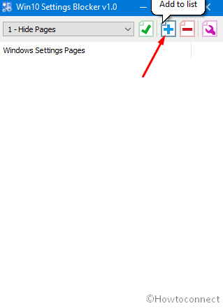 Change Settings Page Visibility Using Win10 Settings blocker image 2