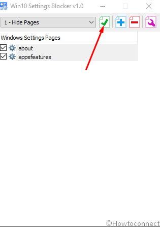 Change Settings Page Visibility Using Win10 Settings blocker image 5