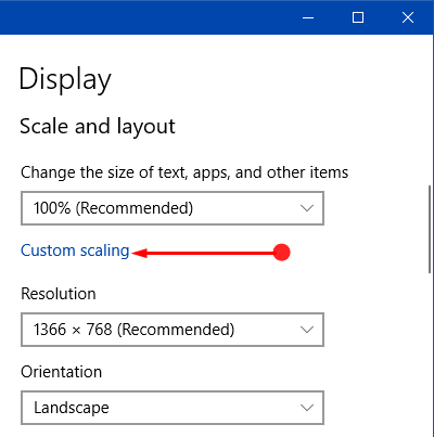 Change Text and Apps Size on Windows 10 Creators Update Pics 3