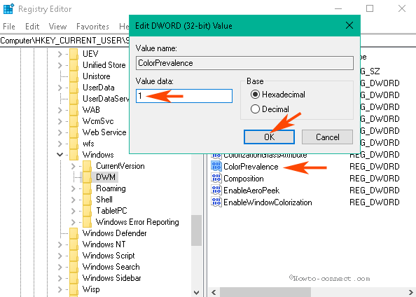 Change Title Bars Color Except Start Menu, Taskbar In Windows 10 photo 4